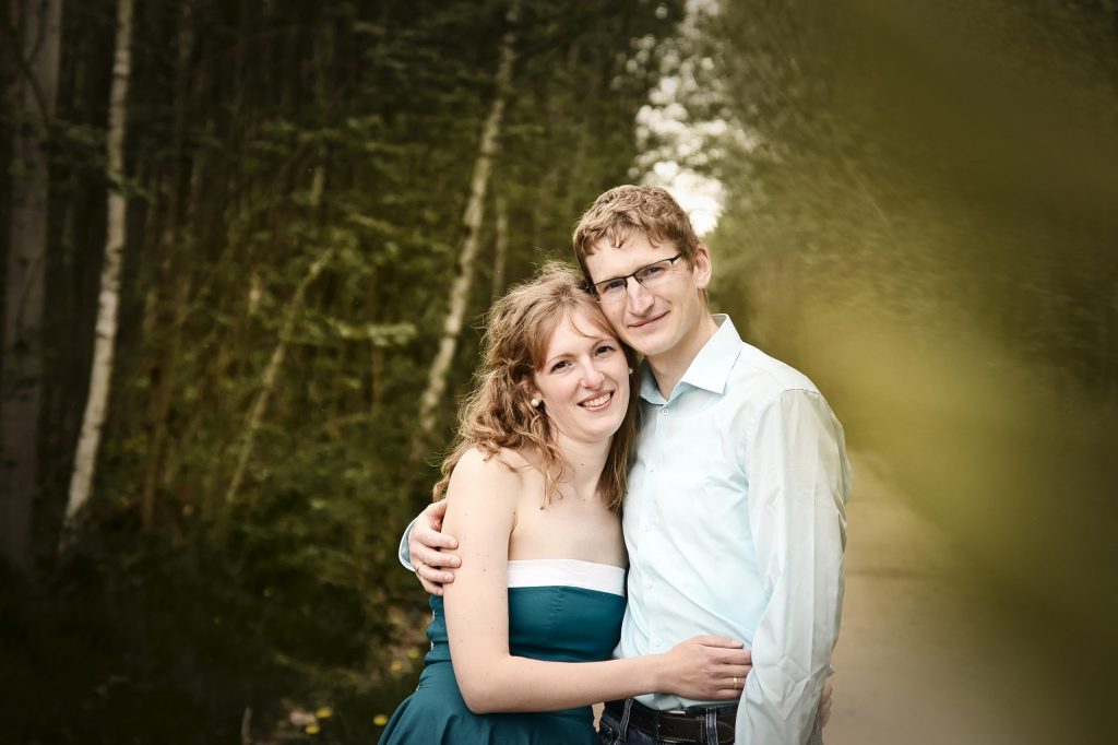 Foto eines Paares, Fotografin im Erzgebirge